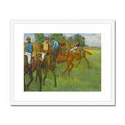 Before the Race Framed & Mounted Print