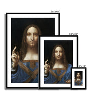 Salvator Mundi Framed & Mounted Print