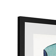 Japanese white cat Framed & Mounted Print