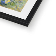 The Path through the Irises Framed & Mounted Print