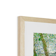 Fishing in Spring, the Pont de Clichy Framed & Mounted Print