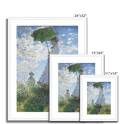 Madame Monet and Her Son Framed & Mounted Print