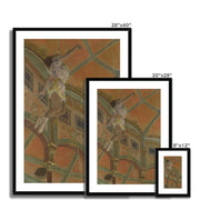 Miss La La at the Cirque Fernando Framed & Mounted Print