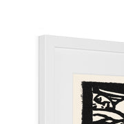 Nude Girl Lying on a Sofa Framed & Mounted Print