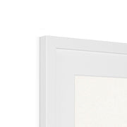 Woman's head Framed & Mounted Print