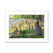 A Sunday on La Grande Jatte Framed & Mounted Print