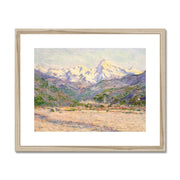 The Valley of the Nervia  Framed & Mounted Print