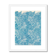 Blue Marigold Framed & Mounted Print