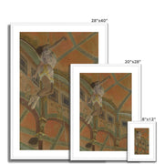 Miss La La at the Cirque Fernando Framed & Mounted Print