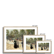 To the Champs Elysees Framed & Mounted Print