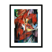 The Foxes Framed & Mounted Print