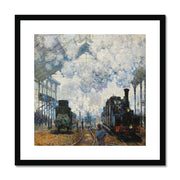 Arrival of the Normandy Train Framed & Mounted Print