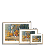 Still Life with Milk Jug and Fruit Framed & Mounted Print