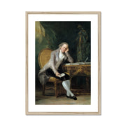 Portrait of Gaspar Melchor de Jovellanos  Framed & Mounted Print