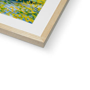 Fishing in Spring, the Pont de Clichy Framed & Mounted Print