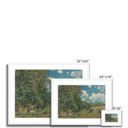 The Road from Versailles to Saint-Germain Framed & Mounted Print