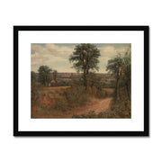 Lane near Dedham Framed & Mounted Print