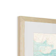 Green Wheat Fields, Auvers Framed & Mounted Print