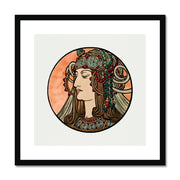 Stained Glass Window for the Facade of the Fouquet Boutique 6 Framed & Mounted Print