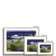 Vine Clad Shore, Monhegan Island Framed & Mounted Print