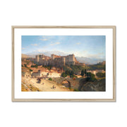 The Hill of the Alhambra, Granada Framed & Mounted Print