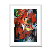 The Foxes Framed & Mounted Print