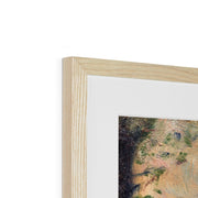 Grassy Riverbank Framed & Mounted Print