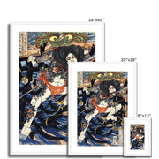 Rori Hakucho Chojun Framed & Mounted Print