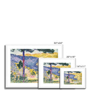 Valley with Fir; Shade on the Mountain Framed & Mounted Print