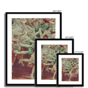 Study for the Museum of Fine Arts, Boston, Murals: Orestes and the Furies Framed & Mounted Print