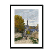 Street in Sainte-Adresse Framed & Mounted Print