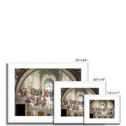 The School of Athens Framed & Mounted Print