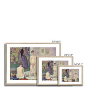 Models Framed & Mounted Print