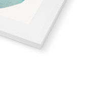 Japanese white cat Framed & Mounted Print