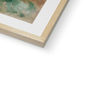 Girls in the Grass Arranging a Bouquet Framed & Mounted Print