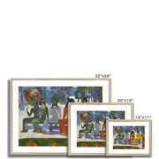 We Shall Not Go to Market Today Framed & Mounted Print