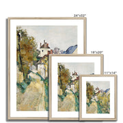 The House of Dr. Gachet in Auvers-sur-Oise Framed & Mounted Print