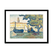 Saint–Tropez (The Port of St. Tropez) Framed & Mounted Print