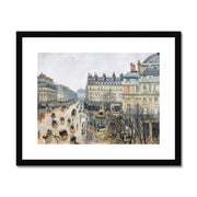 French Theater Square, Paris Framed & Mounted Print