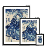 Ogiya uchi Hanaogi Framed & Mounted Print