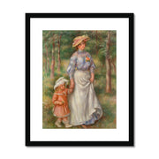 Promenade (La Promenade) Framed & Mounted Print