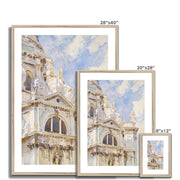 The Salute, Venice Framed & Mounted Print