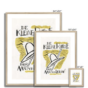 Ontwerp voor boekband van De Kleine Rudolf door Aart van der Leeuw  Framed & Mounted Print