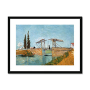 Langlois Bridge at Arles Framed & Mounted Print