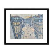 Rue Halévy, vue d'un sixième étage Framed & Mounted Print