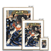 Rori Hakucho Chojun Framed & Mounted Print