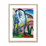 Blue Horse I Framed & Mounted Print