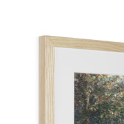 Woman Bathing Her Feet in a Brook Framed & Mounted Print