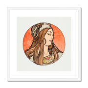 Stained Glass Window for the Facade of the Fouquet Boutique 5 Framed & Mounted Print