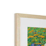 Irises Framed & Mounted Print